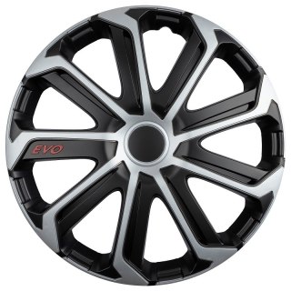 Kołpak samochodowy evo black&silver 16" cali