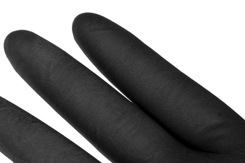Rękawiczki nitrylowe, czarne, 100 sztuk, rozmiar L