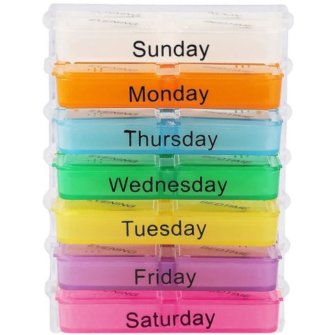 AG424D Pojemnik na leki organizer 7 dni