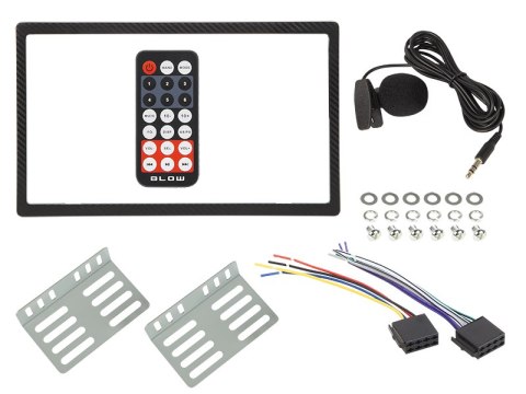 78-335# Radio blow avh-9620 2din rds rgb mp3/usb/micro sd/bluetooth