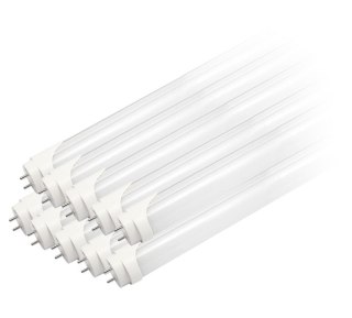 Zestaw: 10x świetlówka led 120cm 18w t8 4000k g13 neutralna