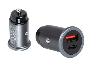 75-726# Ładowarka samochodowa 2x usb-a+usb-c 30w g30c
