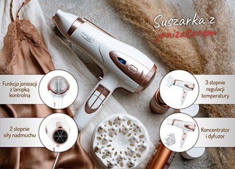 AD 2248 white Suszarka 2200w ion + dyfuzor