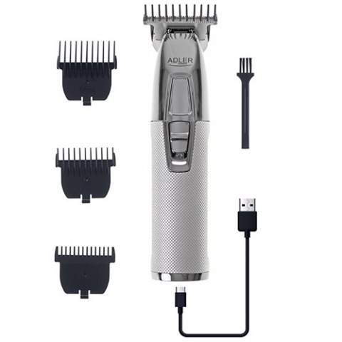 AD 2836 silver Trymer strzyżarka profesjonalna - usb