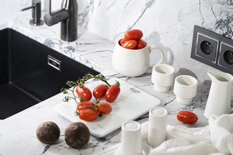 AD 3177 white Waga kuchenna 10kg ładowana przez usb