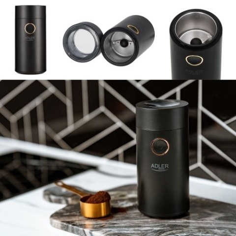AD 4446 black gold Młynek do kawy