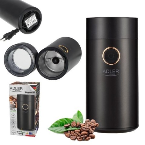 AD 4446 black gold Młynek do kawy