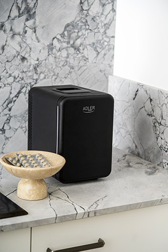 AD 8084 black Mini lodówka 4l | chłodzenie i podgrzewanie | do domu i samochodu | system peltiera