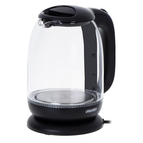 MS 1302 black Czajnik szklany 1,7 l
