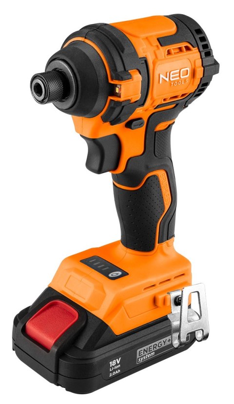 Zakrętarka udarowa bezszczotkowa Energy+ 18V, 300 Nm, hex 1/4?, compact, bez akumulatora