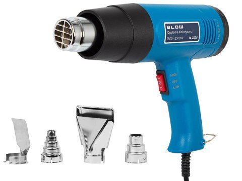 14-232# Opalarka elektryczna 1500 / 2500w 300 - 650st blow