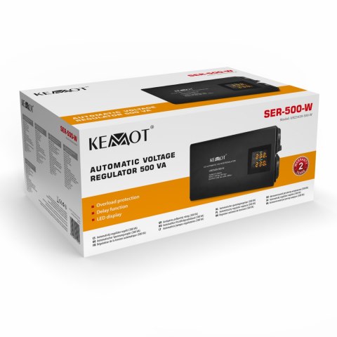 Automatyczny stabilizator napięcia KEMOT SER-500-W , precyzja 8%