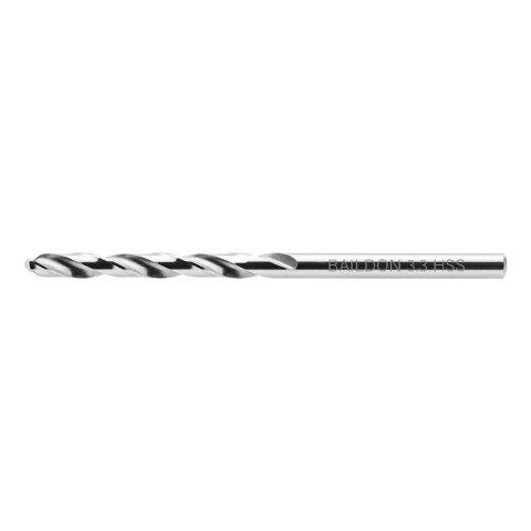 Wiertła do metalu Baildon BASIC DIN 338 RN NWKa 3,3 mm, HSS (S), 65-36 mm, wielokrotność 10