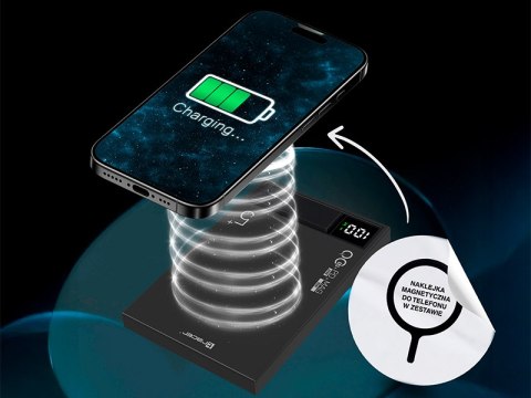 Power bank TRACER AirMag1 5000mAh PD20W+15W Mag
