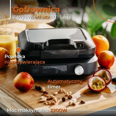 AD 3087 Gofrownica z wyświetlaczem led