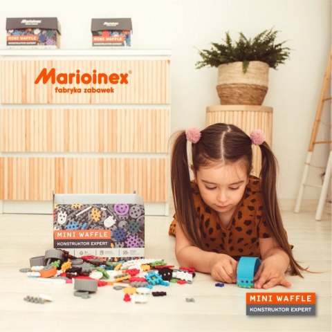 Klocki mini waffle konstruktor expert 501 elementów