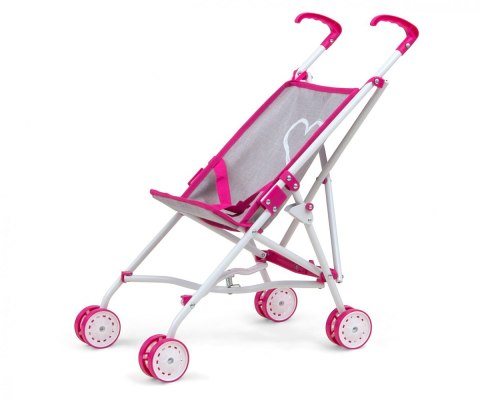 Wózek dla lalek julia prestige pink