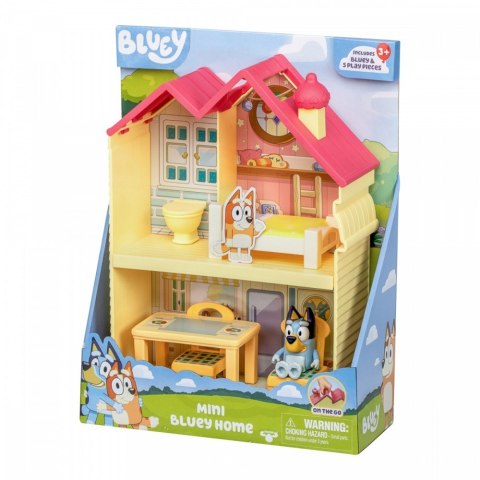 Zestaw figurek mini bluey dom rodzinny