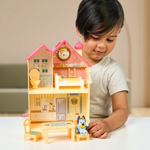 Zestaw figurek mini bluey dom rodzinny