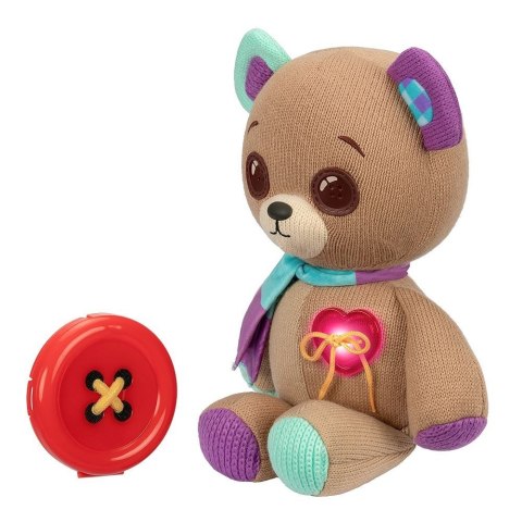 Maskotka interaktywna thready bear miś guziczek