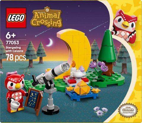 Klocki animal crossing 77053 obserwacja gwiazd z celeste