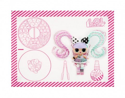 Lalka l.o.l. surprise hair beads tots display 12 sztuk