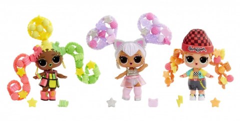 Lalka l.o.l. surprise hair beads tots display 12 sztuk