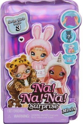 Lalka na! na! na! surprise minis s3 display 12 sztuk