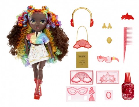 Lalka rainbow high creative crystals iris
