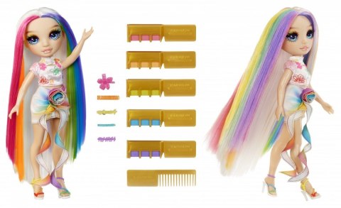 Lalka rainbow high hair chalk & style amaya