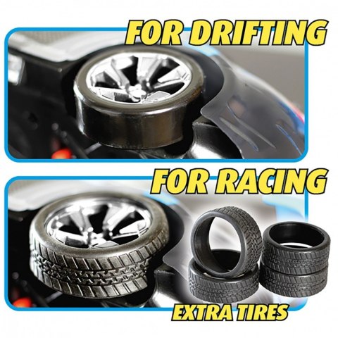 Auto zdalnie sterowane one piece rc drift car