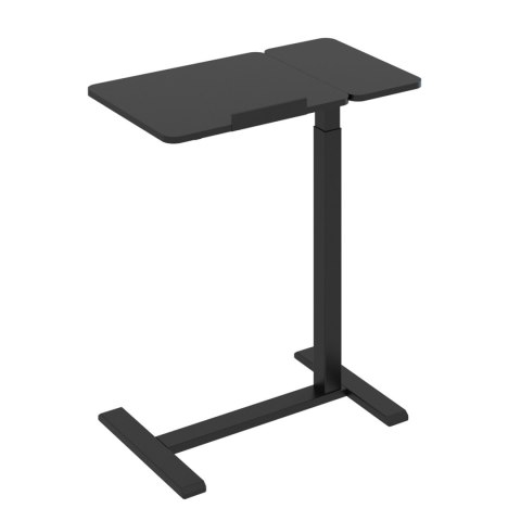 Mobilne biurko/stand na laptop Maclean, czarne, regulacja wysokośc 76-109cm, max. 30kg , MC-120 B