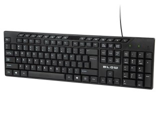 84-226# Klawiatura blow kp-122 usb czarna
