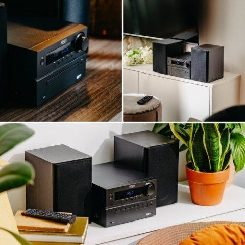 AD 1917 Wieża hi-fi z bluetooth, cd, usb i radiem fm