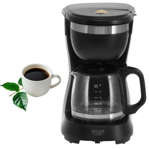 AD 4381 black Ekspres przelewowy 0,6l