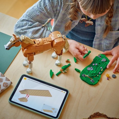 Klocki creator 31166 piękny koń