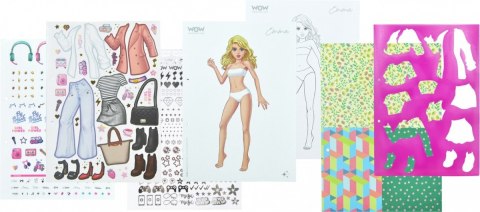 Zestaw fashion book zaprojektuj swój styl wow generation