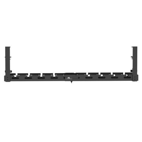 Organizer podbiurkowy na kable Maclean, max. obciążenie 5kg, max. 728mm, czarny, MC-103 B