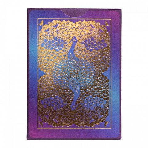 Karty peacock purple