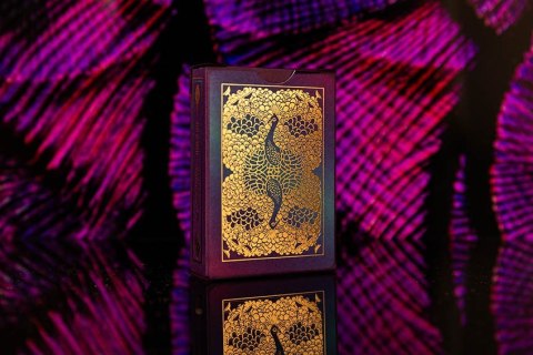 Karty peacock purple