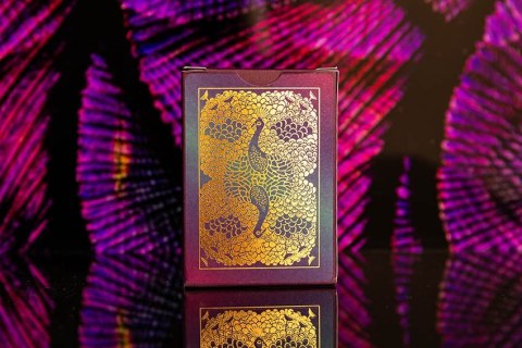 Karty peacock purple