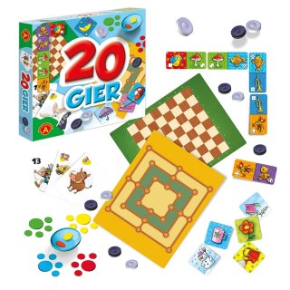 Gra zestaw 20 gier, gry rodzinne