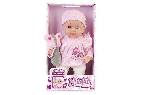 Lalka natalia bobas 33 cm z zabawką