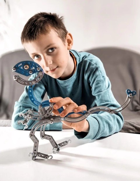 Zestaw konstrukcyjny mały konstruktor dinozaury velociraptor