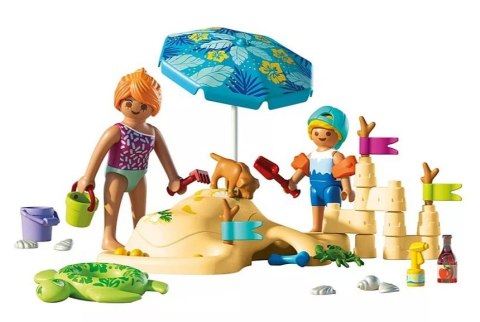 Zestaw z figurkami my life 71906 rodzina na plaży