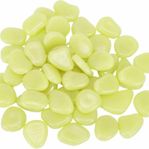 AG653D Kamienie świecące fluor żółte