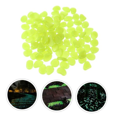 AG653D Kamienie świecące fluor żółte