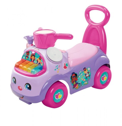 Jeździk fisher price muzyczna parada fioletowy