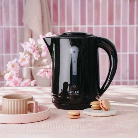 AD 1244 black Czajnik plastikowy 2,5 l