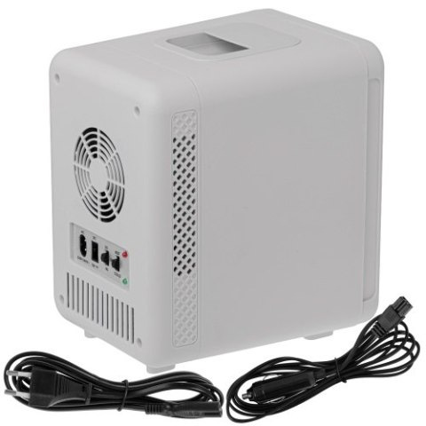 AD 8084 grey Mini lodówka 4l | chłodzenie i podgrzewanie | do domu i samochodu | system peltiera